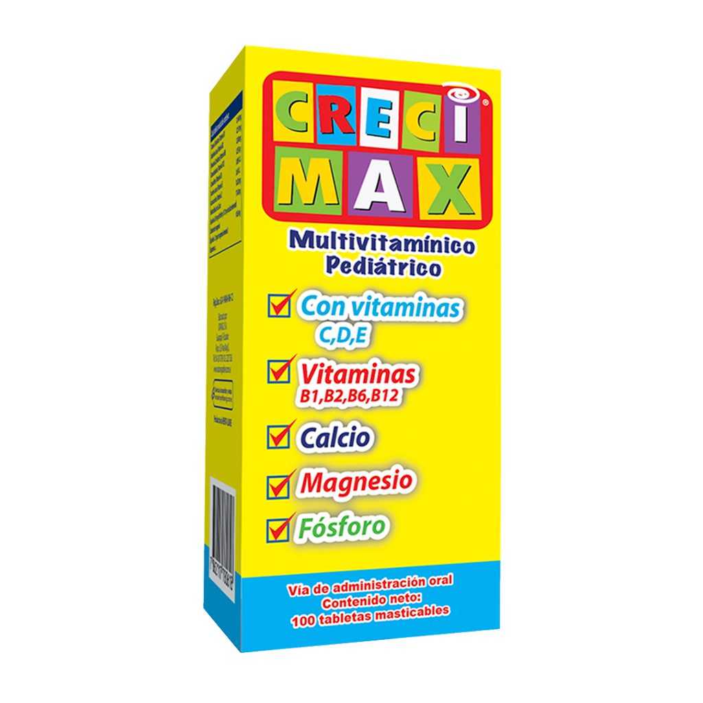 CRECIMAX TABLETAS X120 NATURES GARDEN