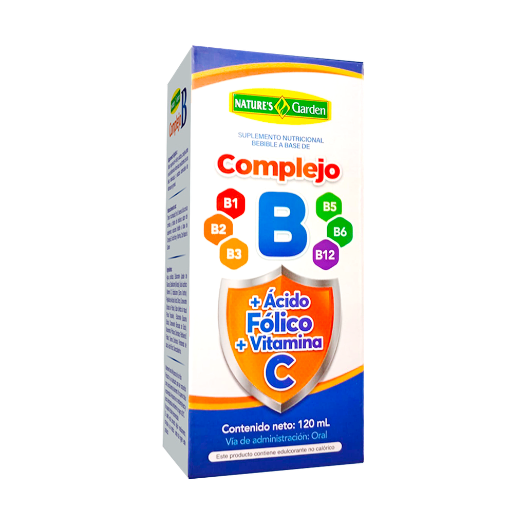 COMPLEJO B JARABE 120ML NATURES GARDEN