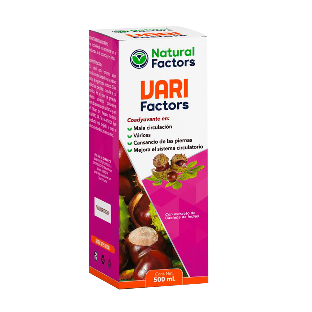 VARI FACTORS SOLUCION ORAL 500ML NATURAL FACTORS