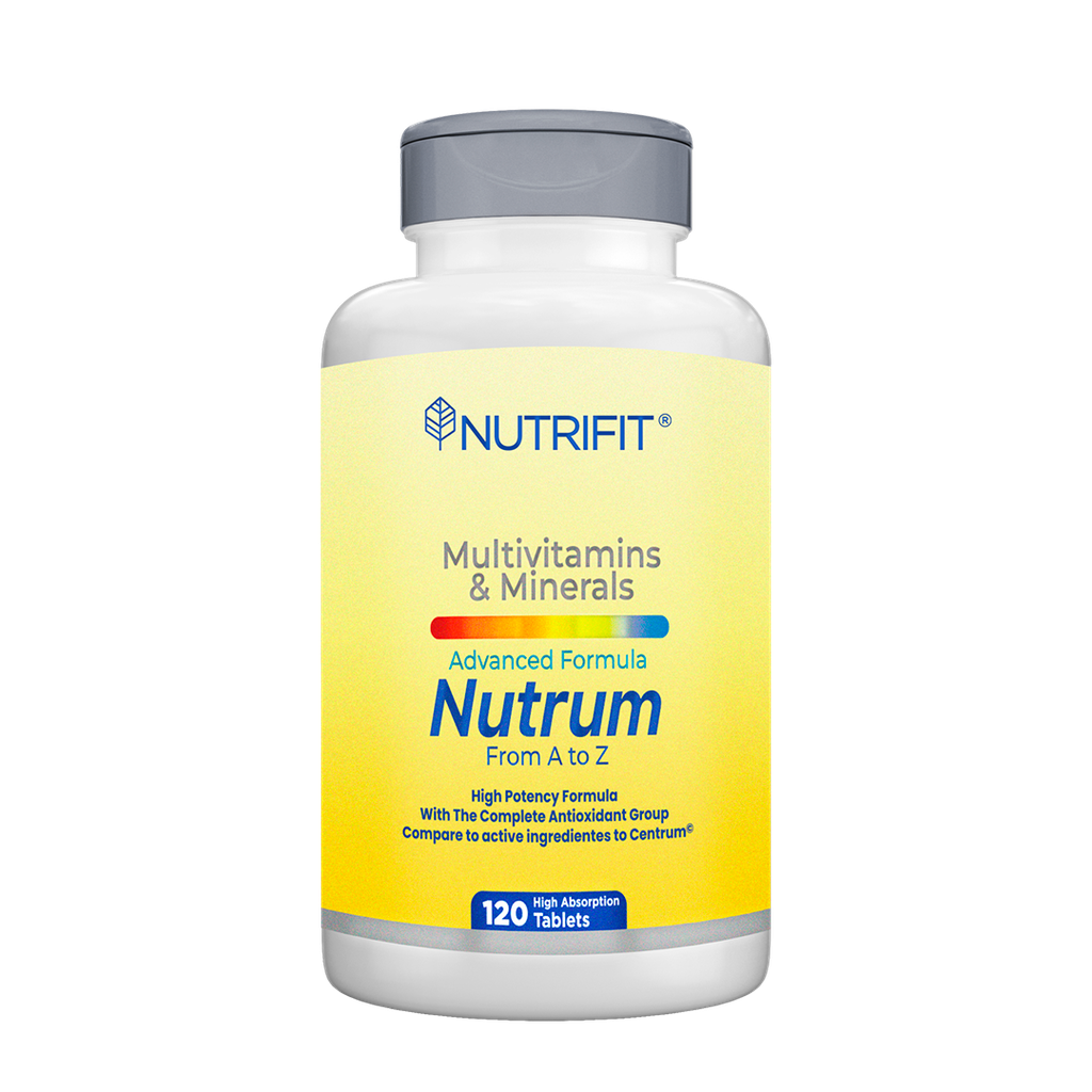 NUTRUM MULTIVITAMINS & MINERALS TABLETS X 120 NUTRIFIT
