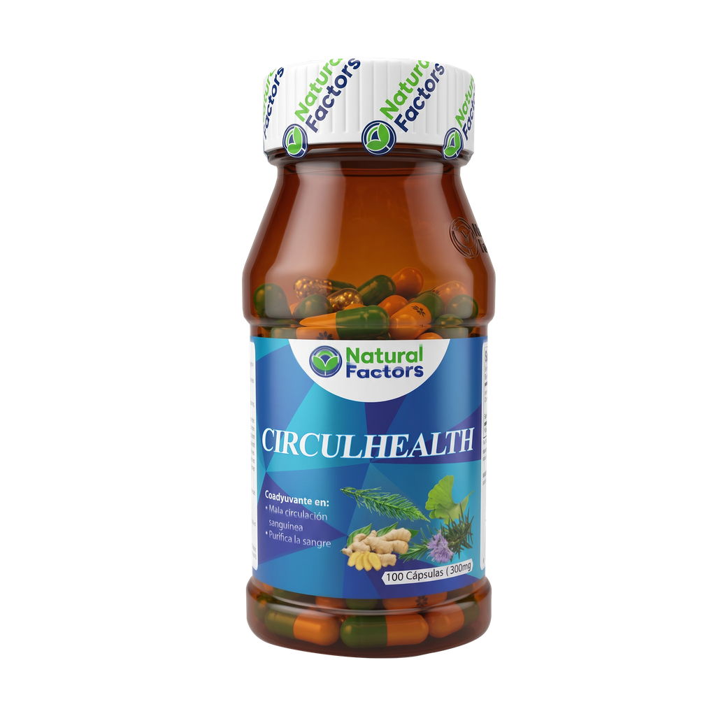 CIRCULHEALTH CAPSULAS X100 NATURAL FACTORS