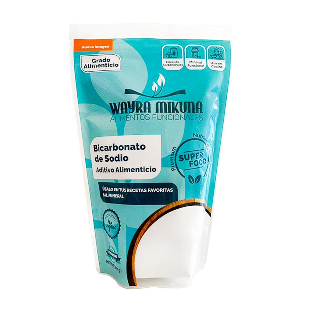 BICARBONATO DE SODIO EN POLVO 120GR WAYRA MIKUNA