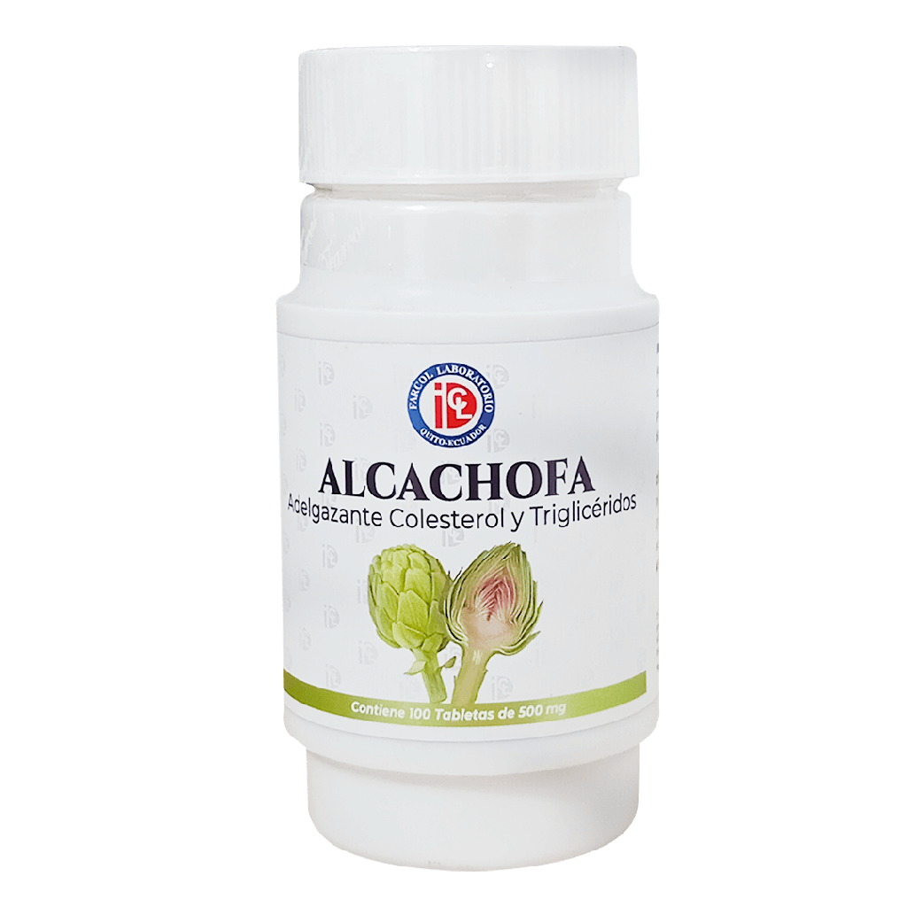 ALCACHOFA 500MG TABLETAS X100 LABORATORIOS FARCOL