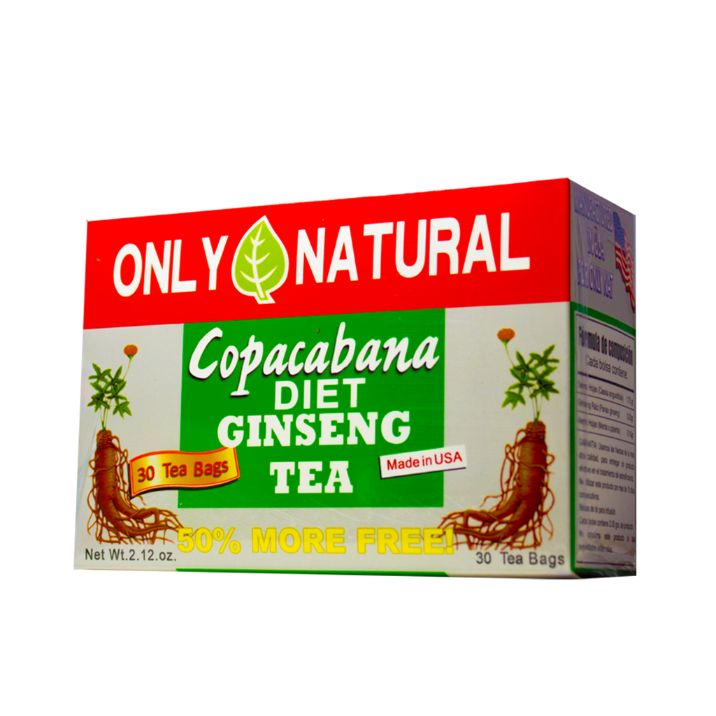 COPACABANA DIET GINSENG TEA X 30 ONLY NATURAL