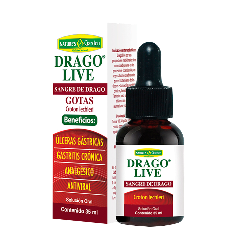 DRAGOLIVE GOTERO 35 ML NATURES GARDEN