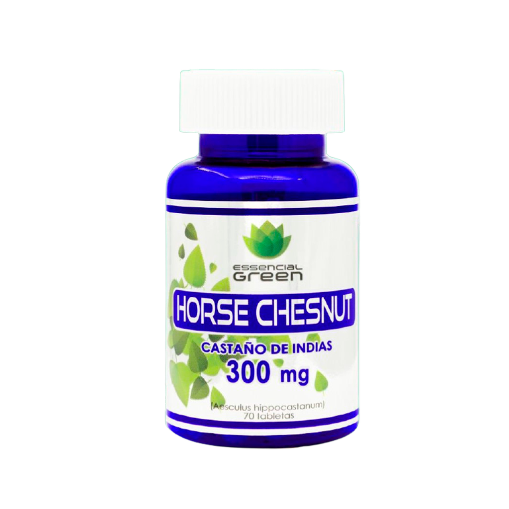 HORSE CHESNUT 300MG TABLETAS X70 ESSENCIAL GREEN