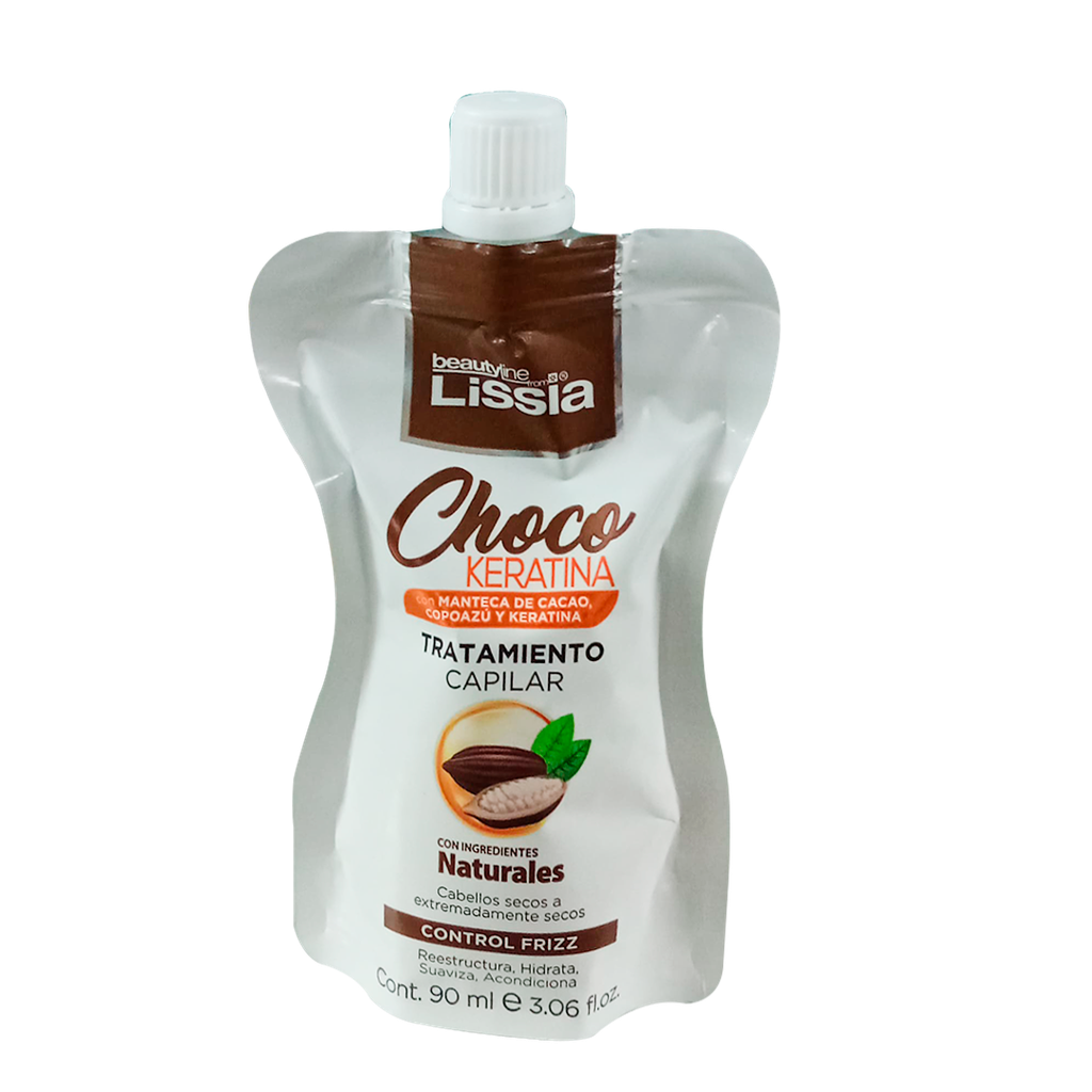 CHOCO - KERATINA TRATAMIENTO CAPILAR SACHET 90 GR. LISSIA