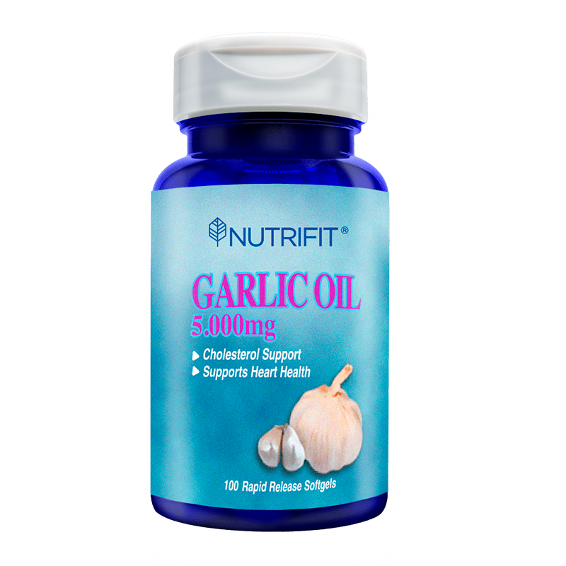 GARLIC OIL 5000MG CAPSULAS X 100 NUTRIFIT