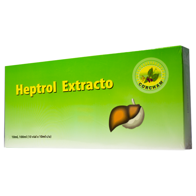 HEPTROL EXTRACTO 100ML AMPOLLAS X10 ONLY NATURAL