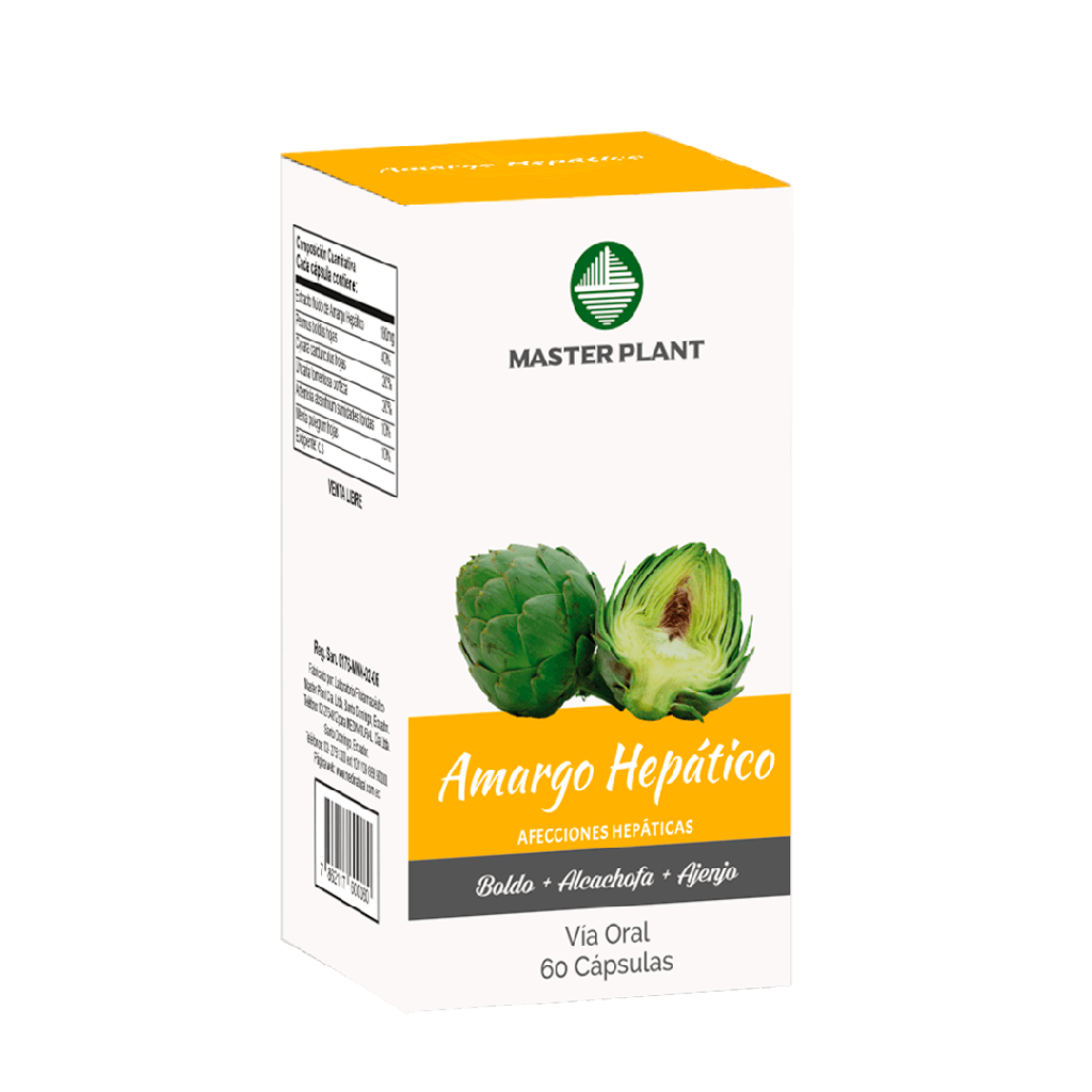 AMARGO HEPATICO CAPSULAS X 60 MASTER PLANT