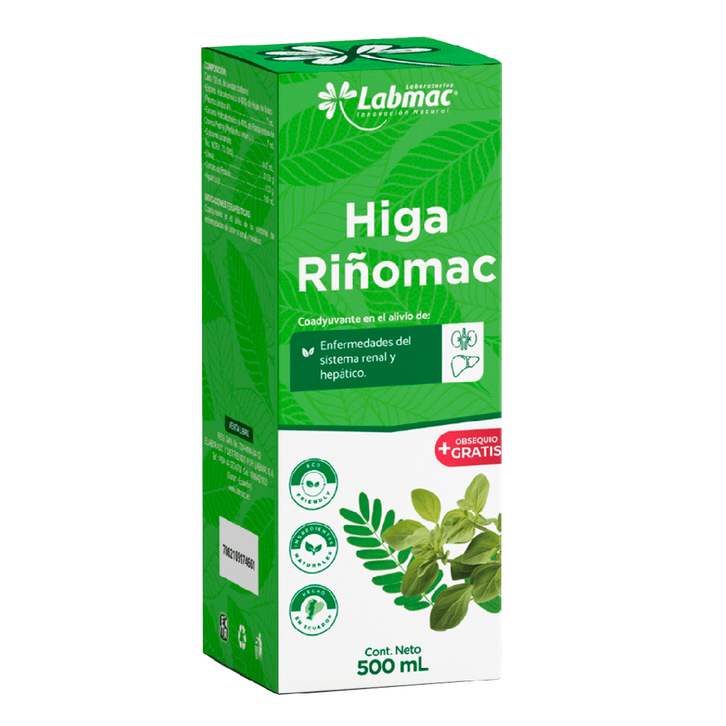 HIGA-RIÑOMAC JARABE DE 500ML LABMAC