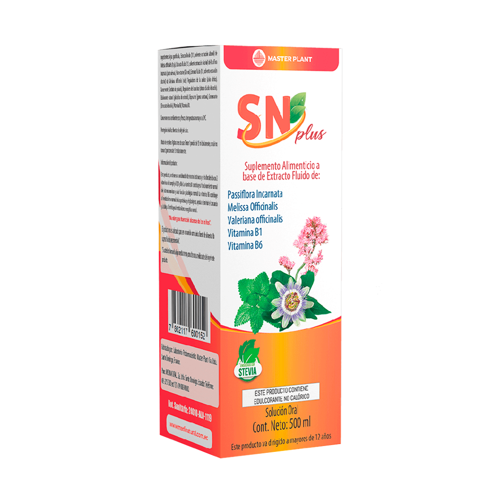 SN PLUS SOLUCION ORAL 500ML MASTER PLANT