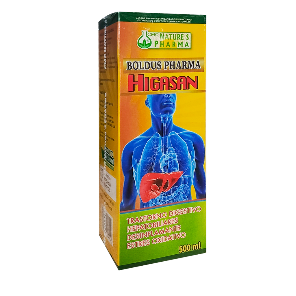 HIGASAN JARABE 500 ML NATURES PHARMA
