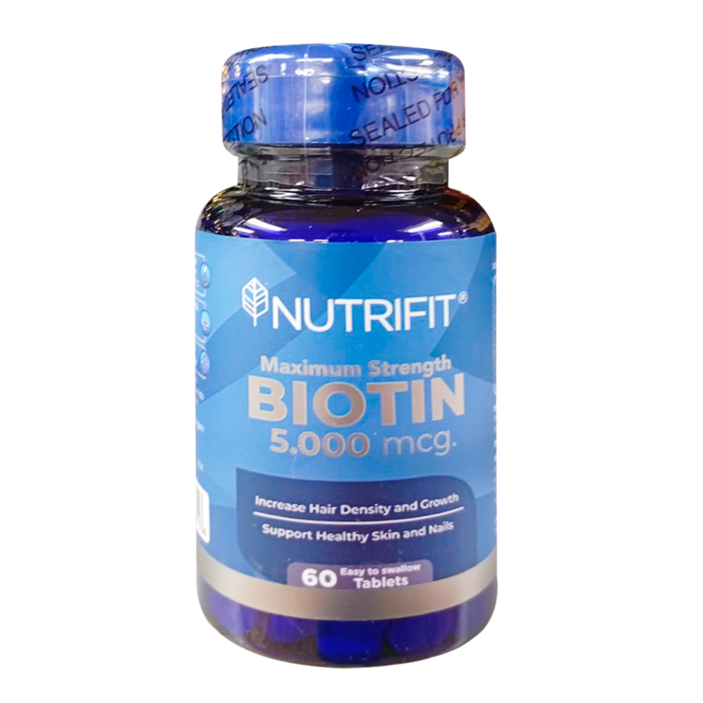 BIOTIN 5000MCG CAPSULAS X60 NUTRIFIT