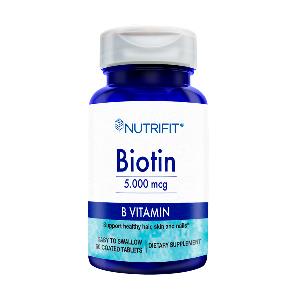 BIOTIN 5000MCG TABLETAS X120 NUTRIFIT