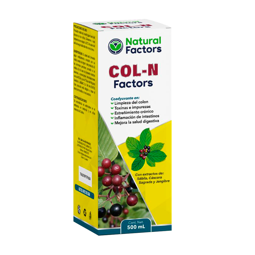 COL-N FACTORS SOLUCION ORAL 500ML NATURAL FACTORS