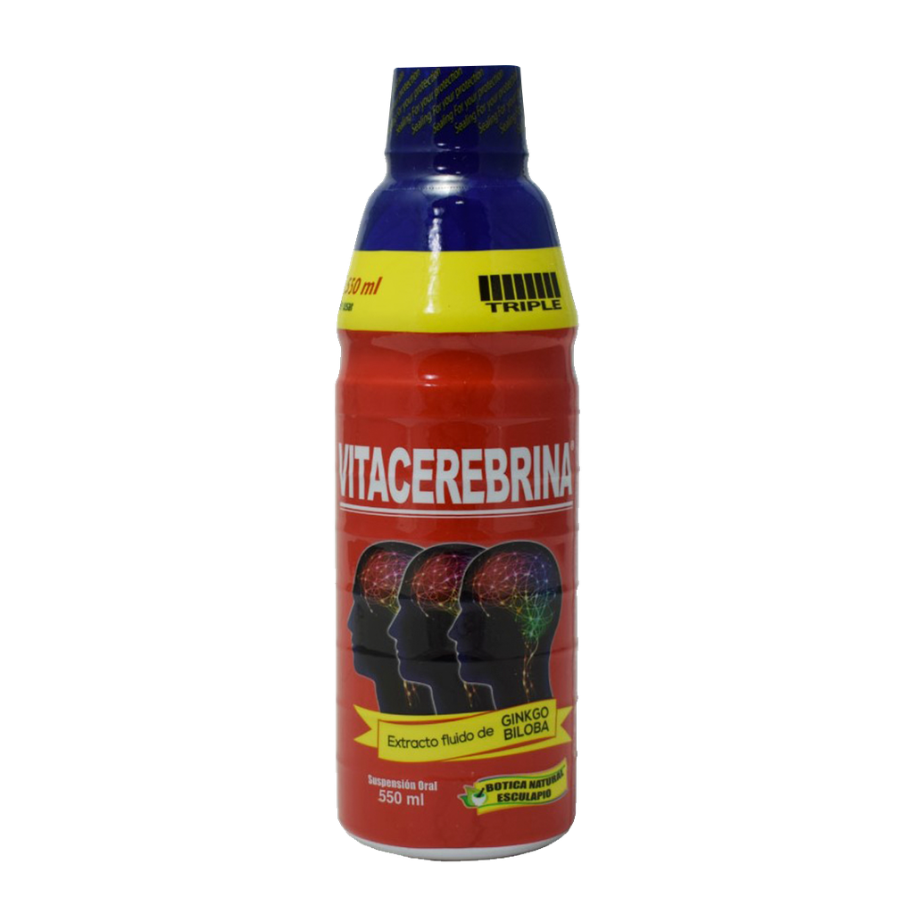 VITACEREBRINA JARABE 550 ML FITOTERAPIA