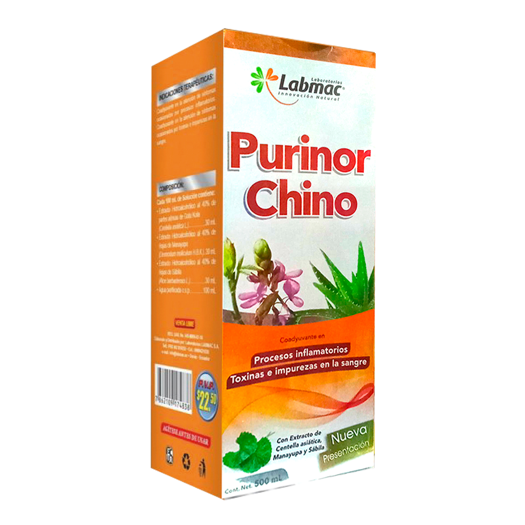 PURINOR CHINO JARABE 500 ML / LABMAC