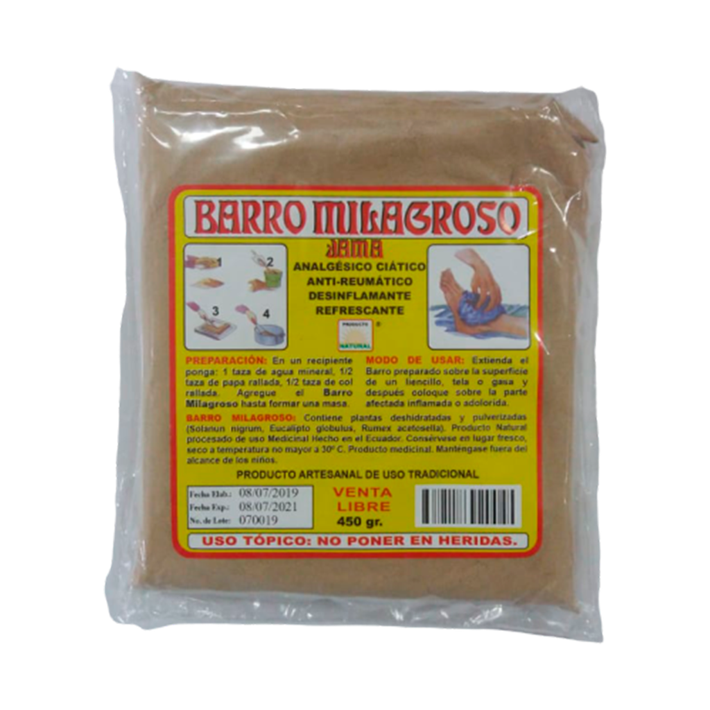 BARRO MILAGROSO POLVO 1 LB NATURISOL