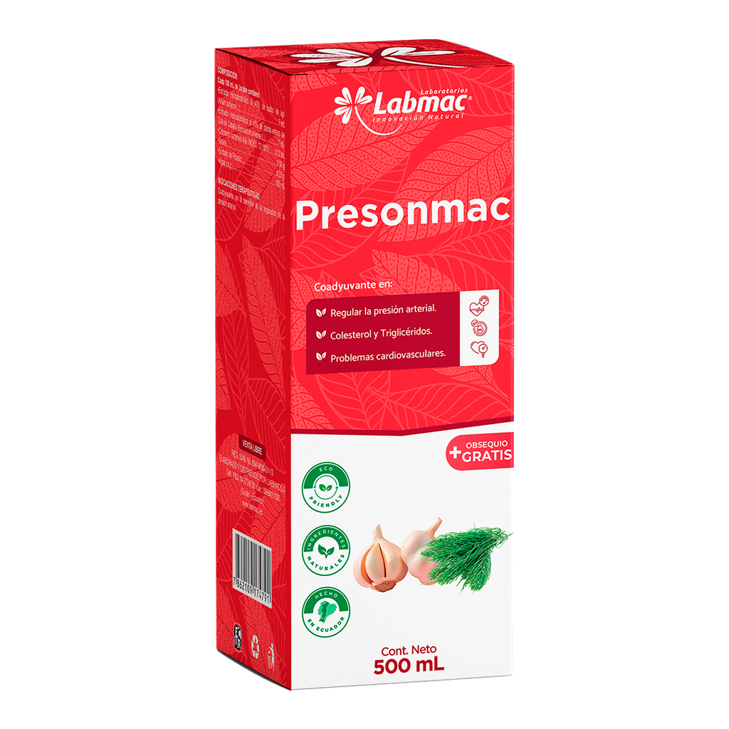 PRESONMAC JARABE DE 500ML LABMAC