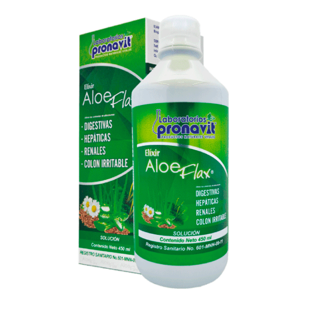ALOE FLAX JARABE 450 ML PRONAVIT