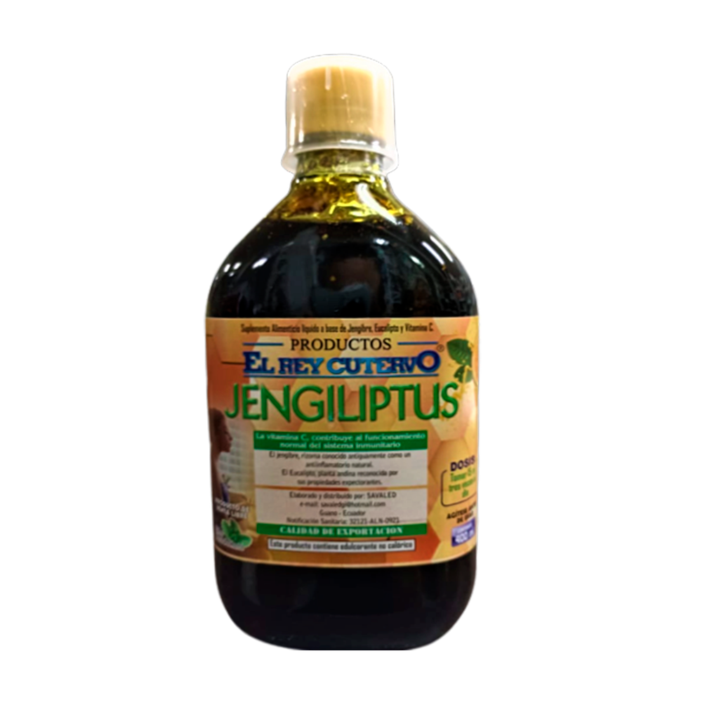 EL REY CUTERVO JENGILIPTUS JARABE 400ML SAVALED