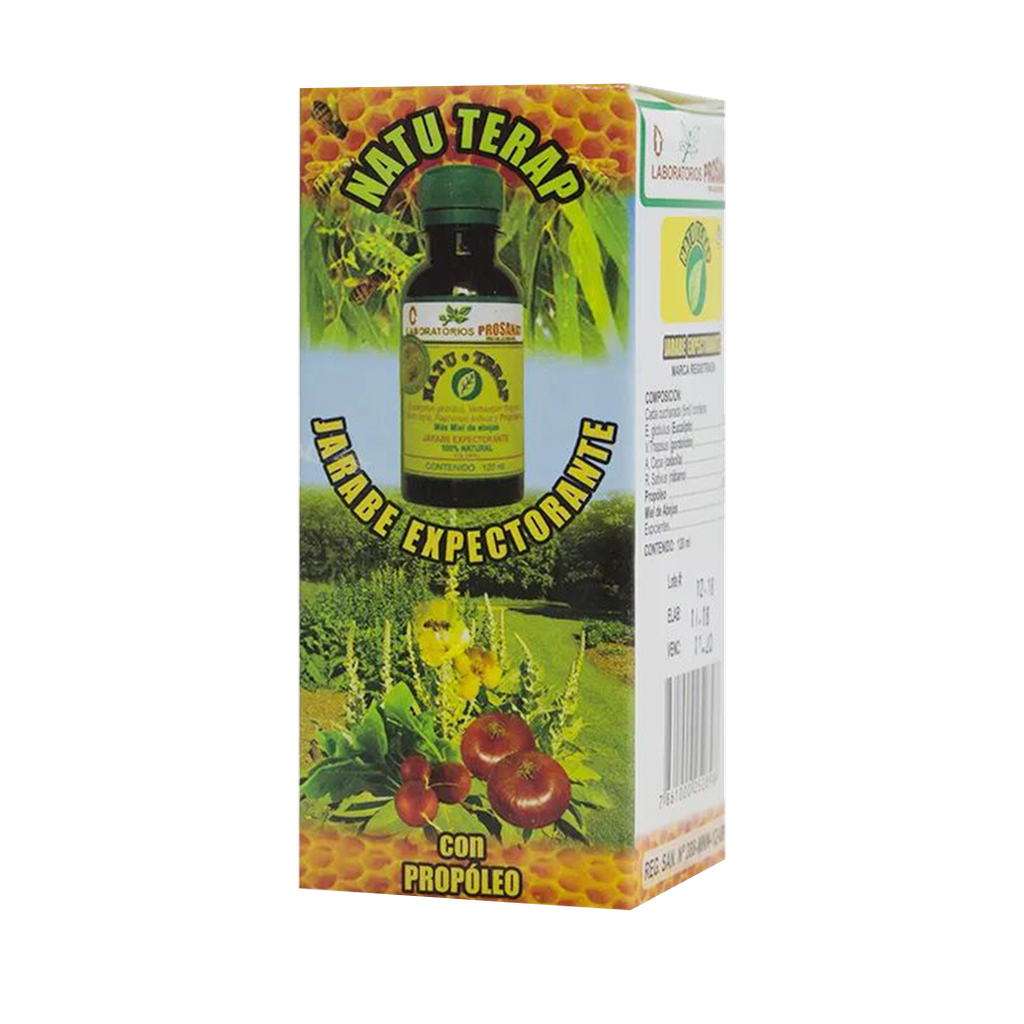 NATUTERAP JARABE EXPECTORANTE 250 CC PROSANAT