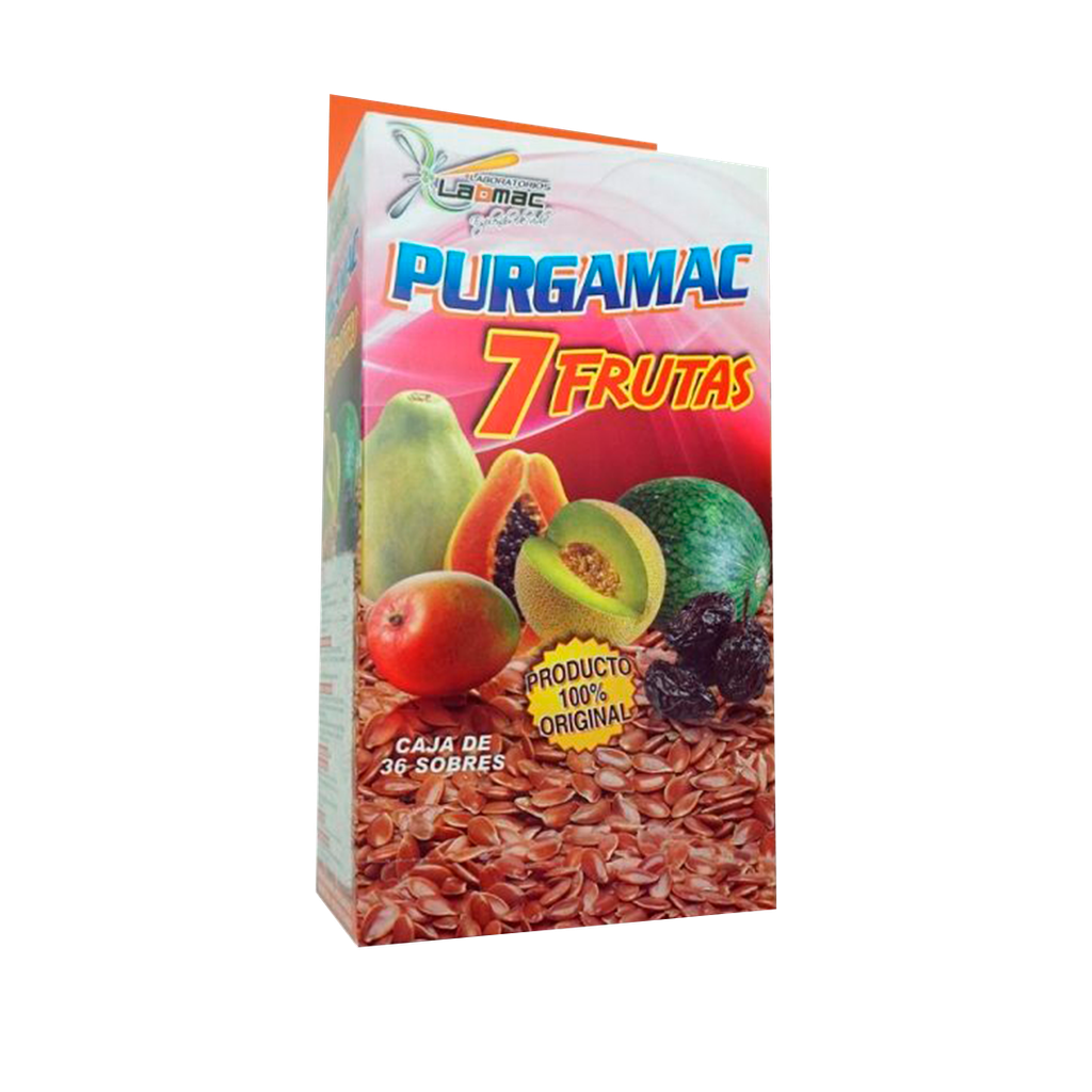 7 FRUTAS PURGAMAC SOBRE 20G LABMAC
