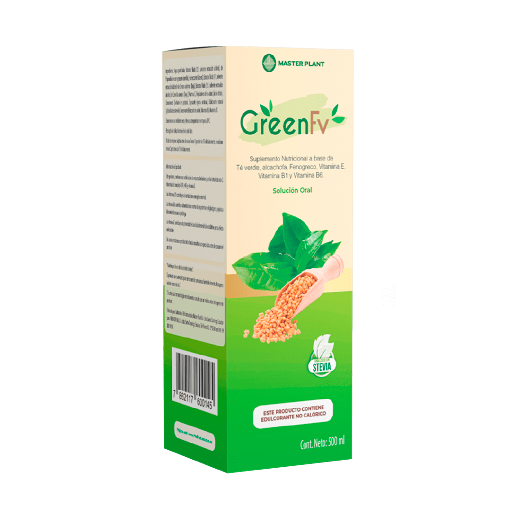 GREEN FV SOLUCION ORAL 500ML MASTER PLANT