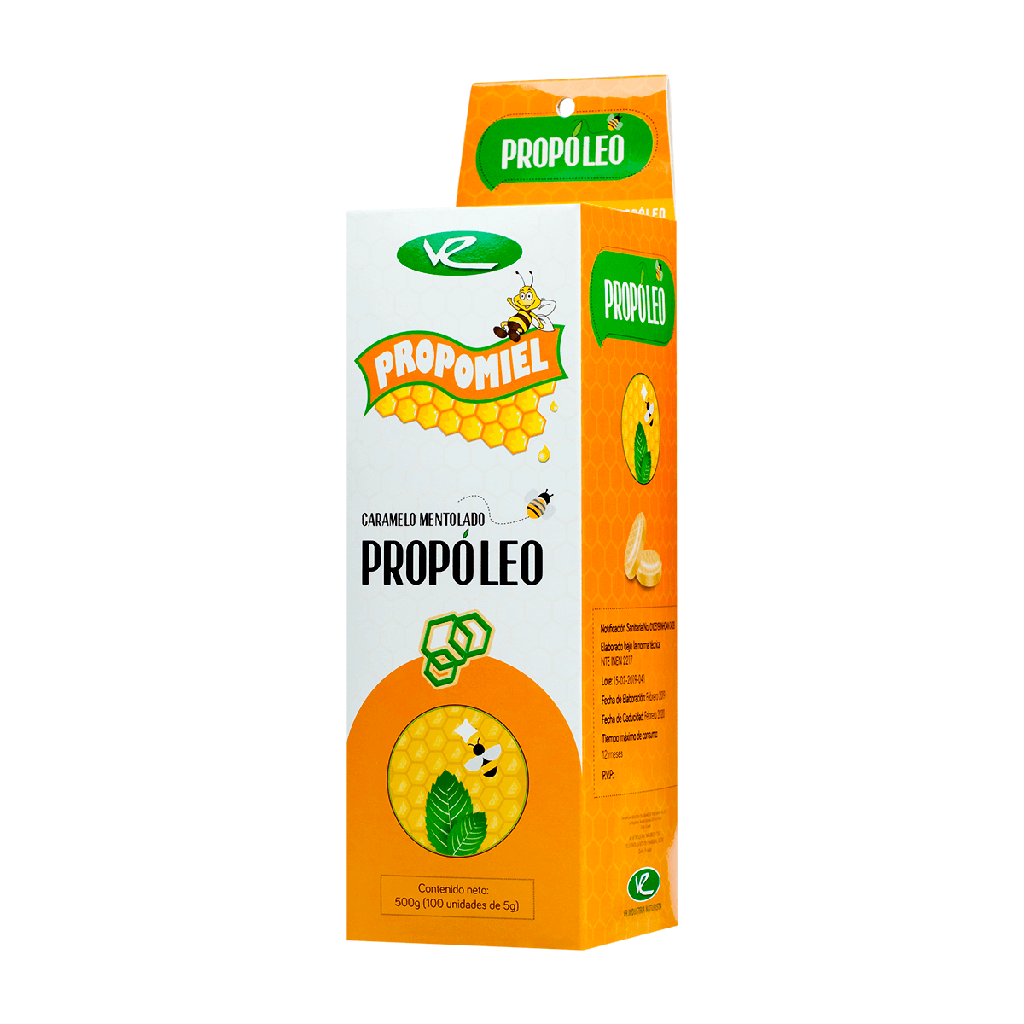 PROPOMIEL CARAMELO X100UNIDADES E 5G VR