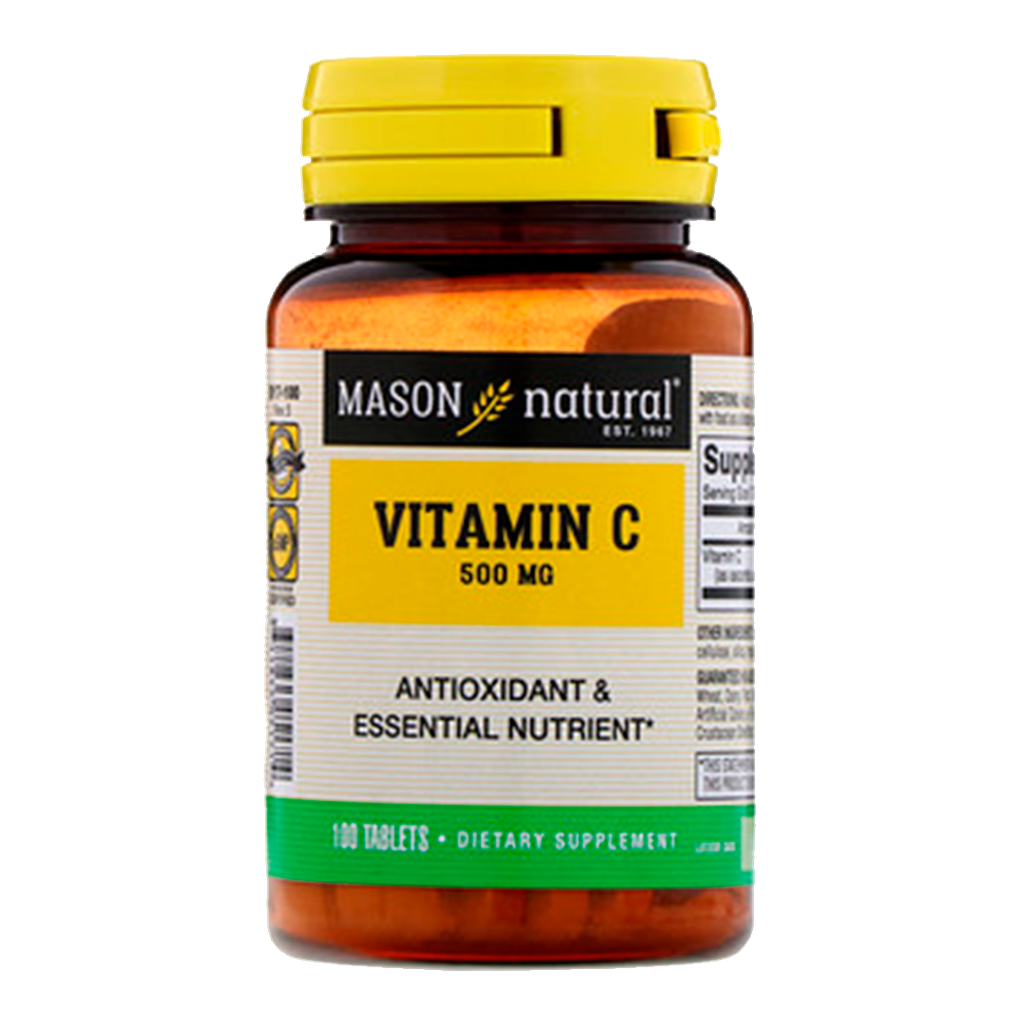 C 500 MG VITAMINA C TABLETAS X 100 MASON