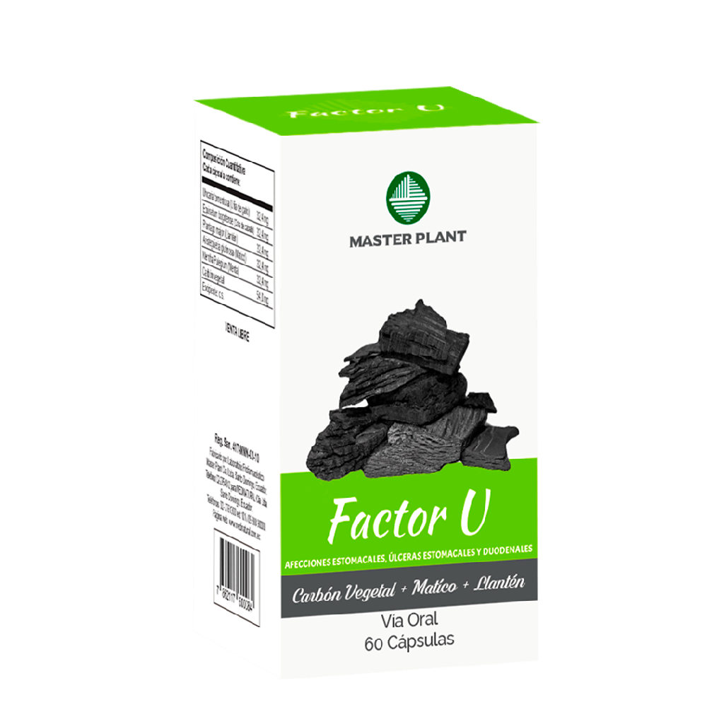 FACTOR U CAPSULAS X 60 MASTER PLANT