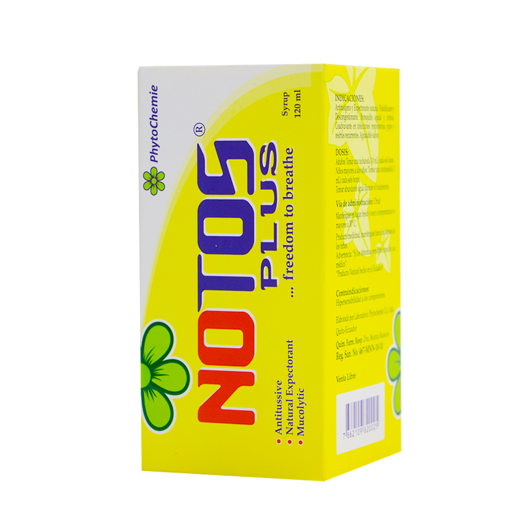 NO TOS PLUS JARABE 180ML PHYTO CHEMIE