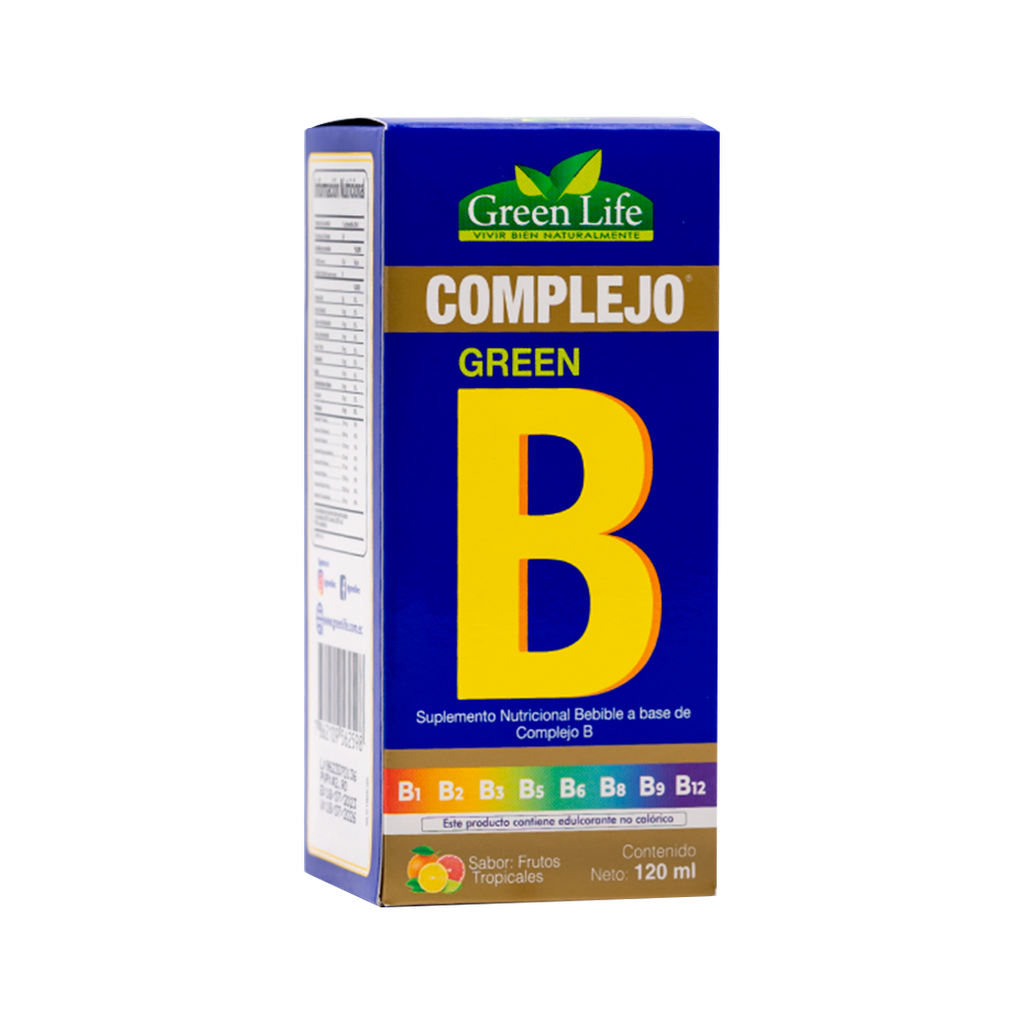 COMPLEJO GREEN B SOLUCION ORAL 120ML GREEN LIFE