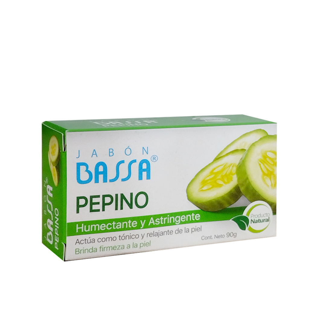 PEPINO JABON 90 GR BASSA