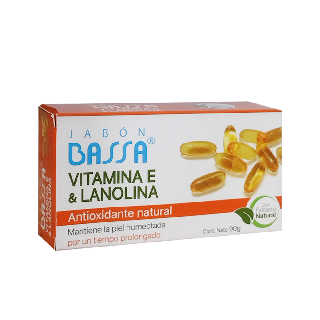 VITAMINA E & LANOLIN JABON 90 GR BASSA