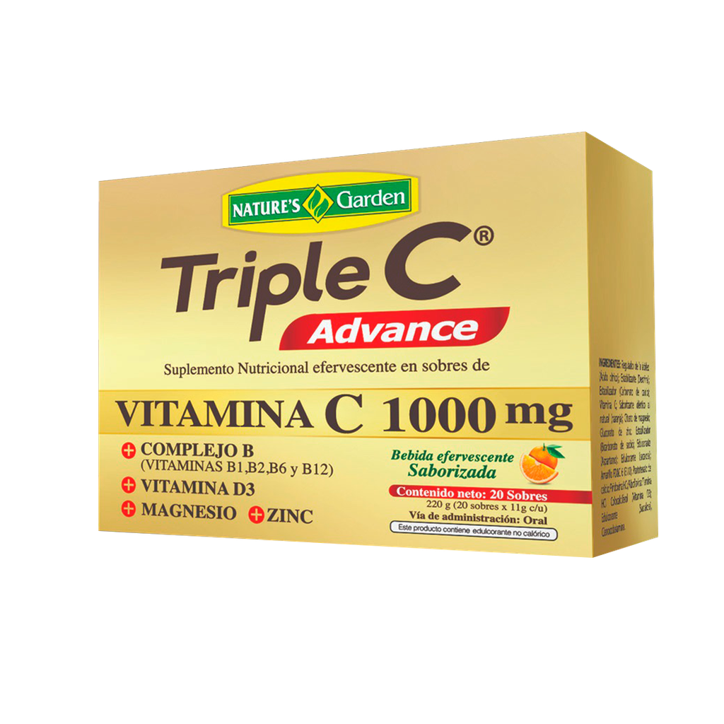 TRIPLE C ADVANCE SOBRES X20 NATURES GARDEN