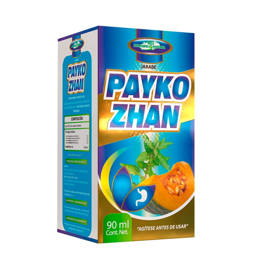 PAYKO ZHAN JARABE 90ML MEGA ECUAFARMA