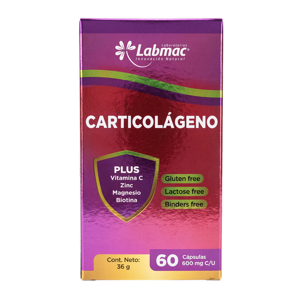 CARTICOLAGENO CAPSULAS X 60 500 MG LABMAC