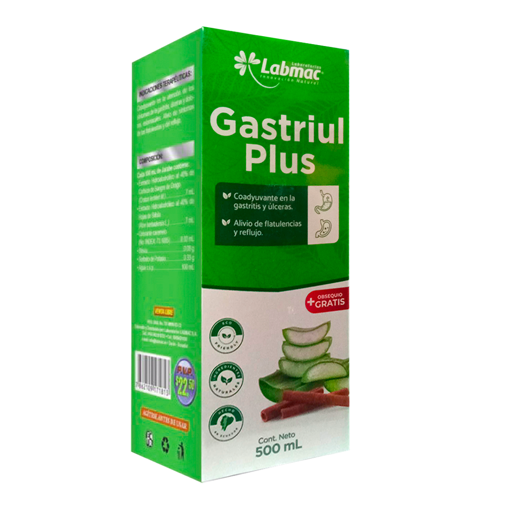 GASTRIUL PLUS JARABE DE 500ML LABMAC