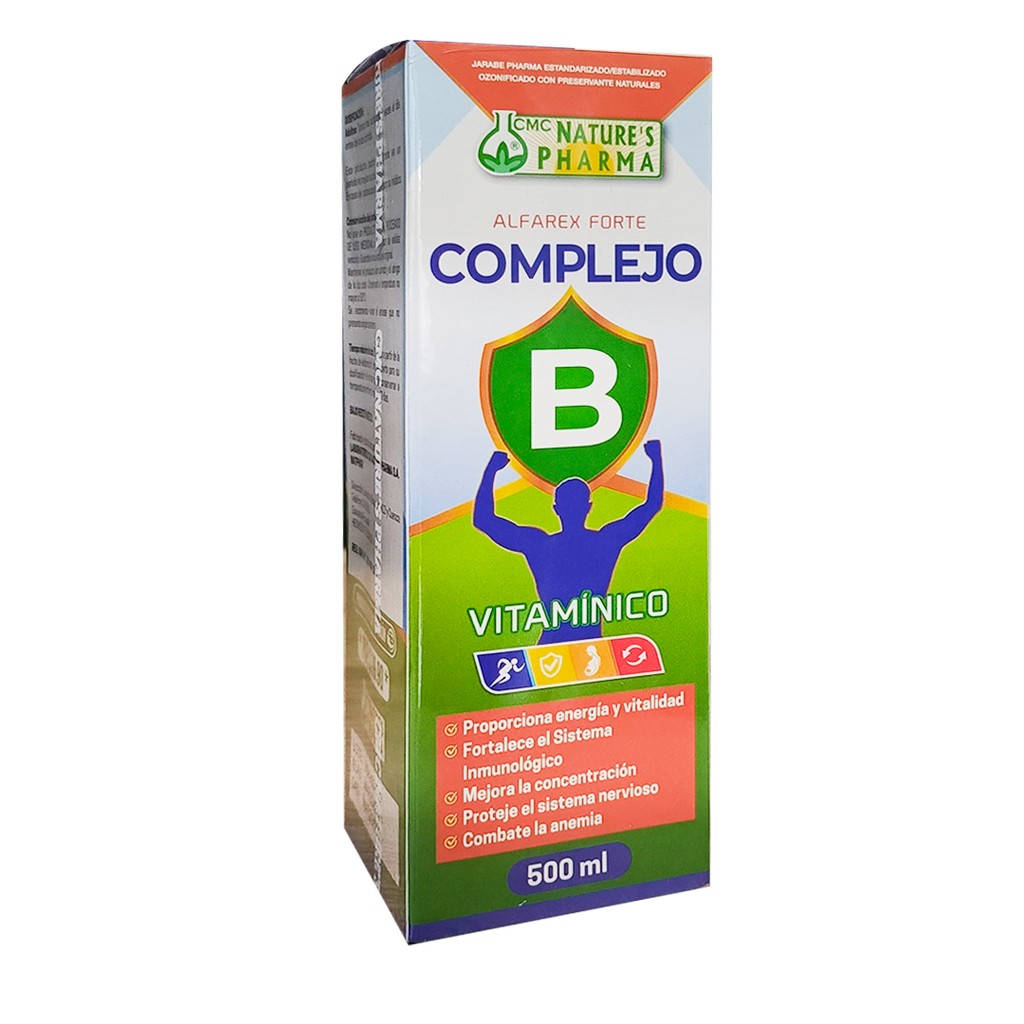 COMPLEJO B JARABE 500 ML NATURES PHARMA
