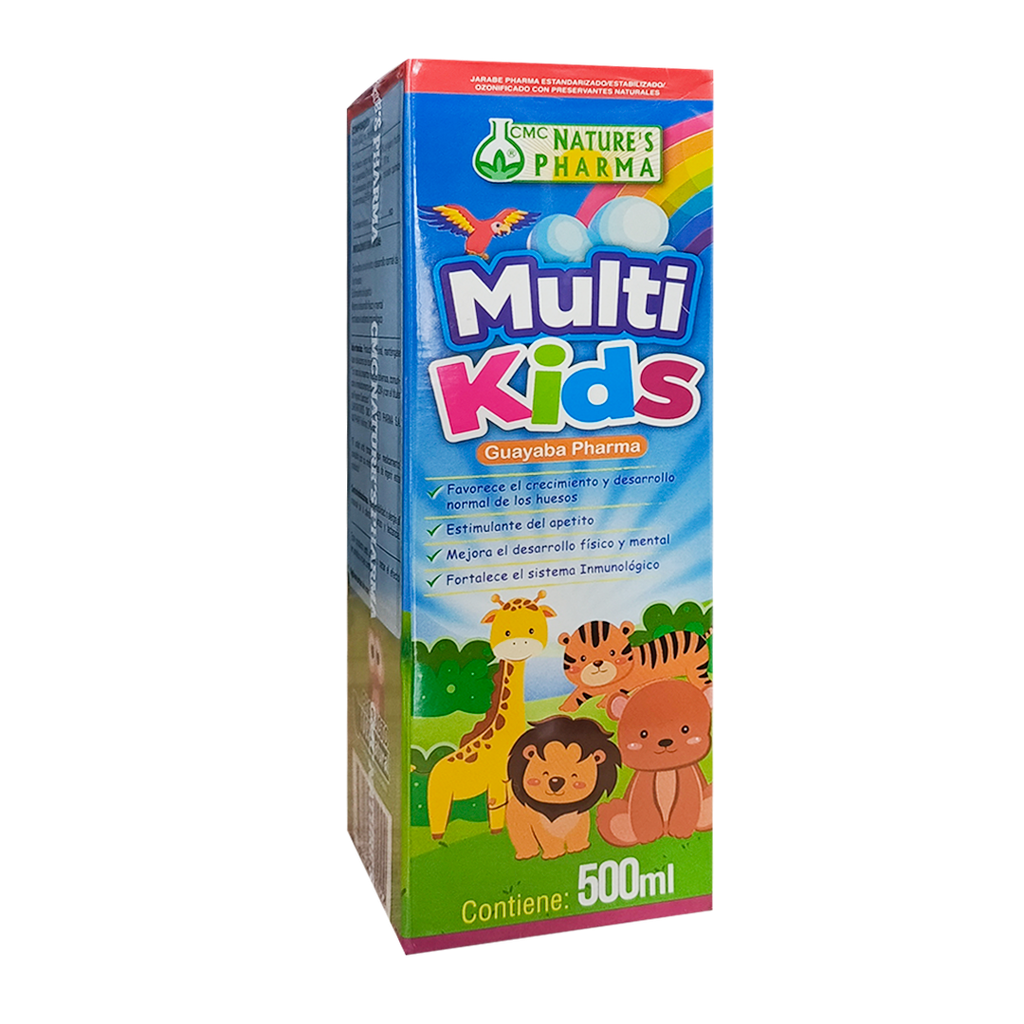 MULTI KIDS JARABE 500ML NATURES PHARMA