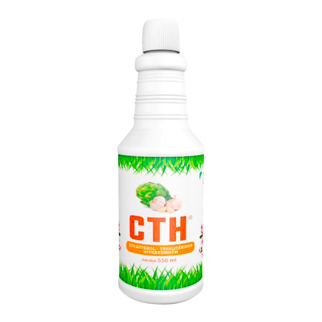 CTH COLESTEROL TRIGLICERIDOS HIPERTENSION JARABE 550 ML FITOTERAPIA