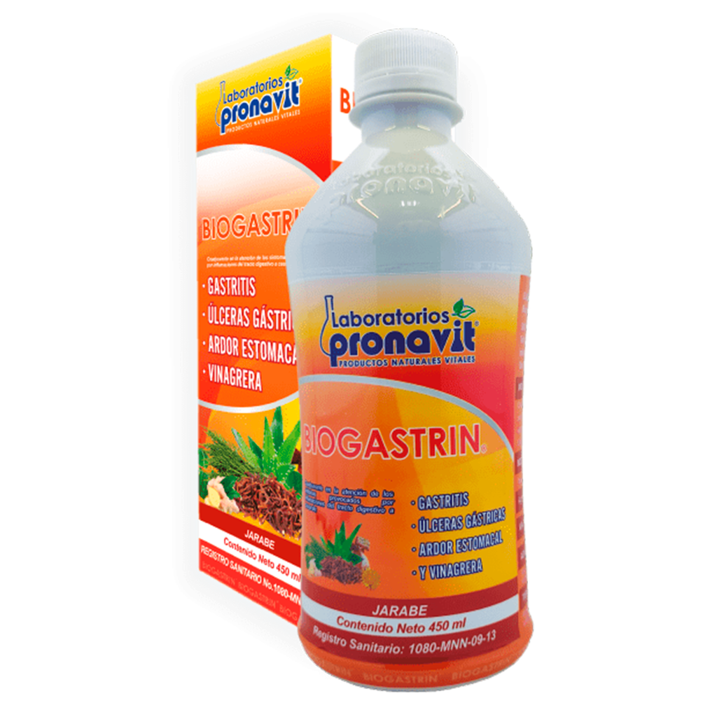 BIO GASTRIN GASTRICO - DIGESTIVO JARABE 450 ML. PRONAVIT