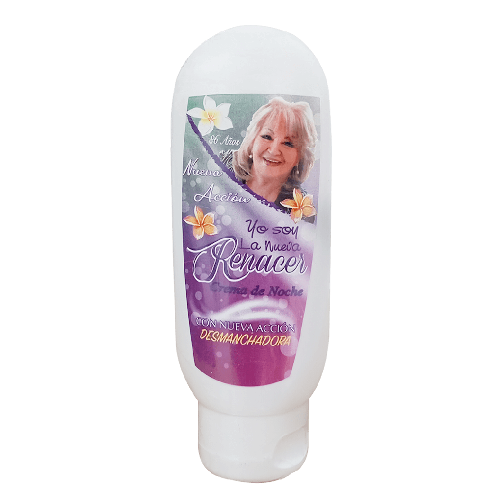 RENACER CREMA DE NOCHE CON NUEVA ACCION DESMANCHADORA 120GR