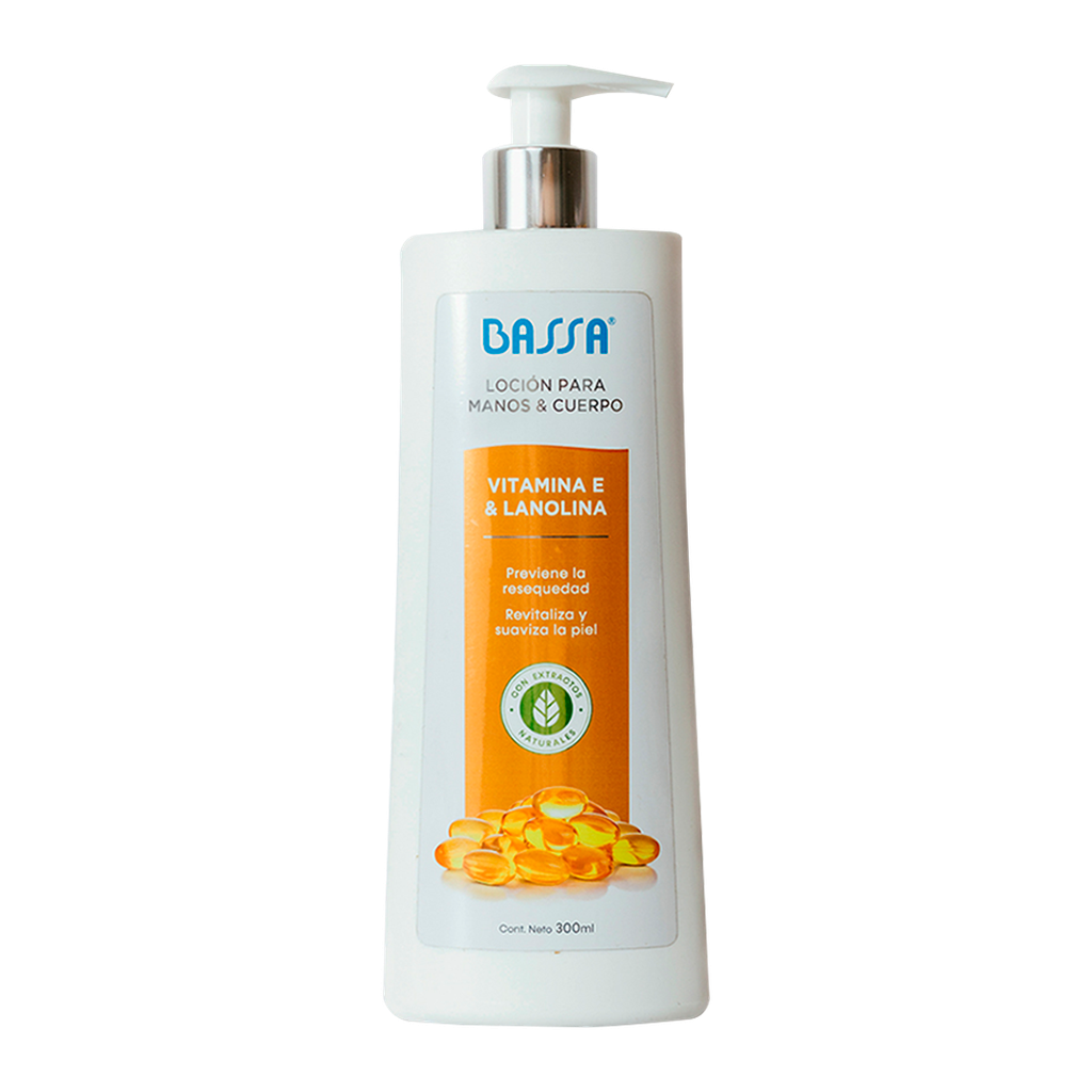 VITAMINA E & LANOLIN CREMA 300 ML BASSA