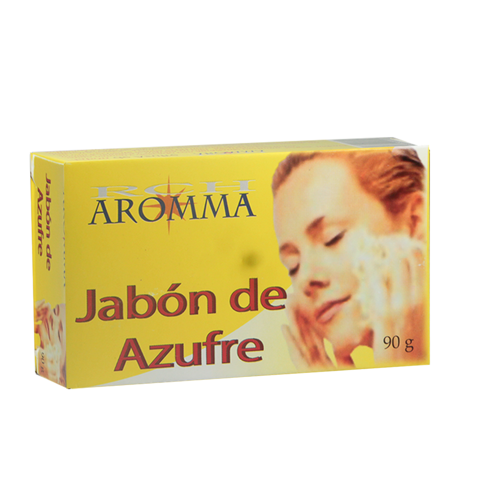 JABON DE AZUFRE 90 G AROMMA