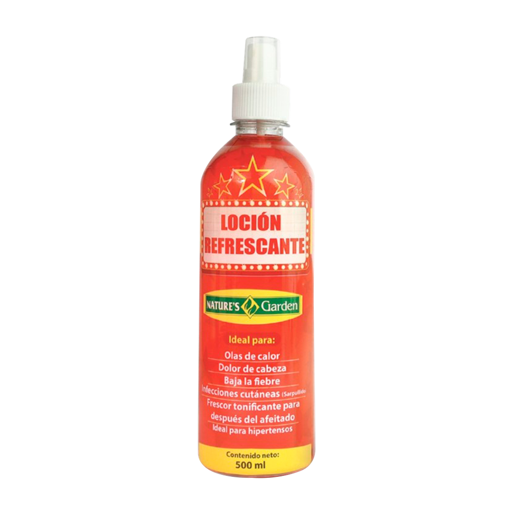 LOCION REFRESCANTE 500 ML NATURES GARDEN