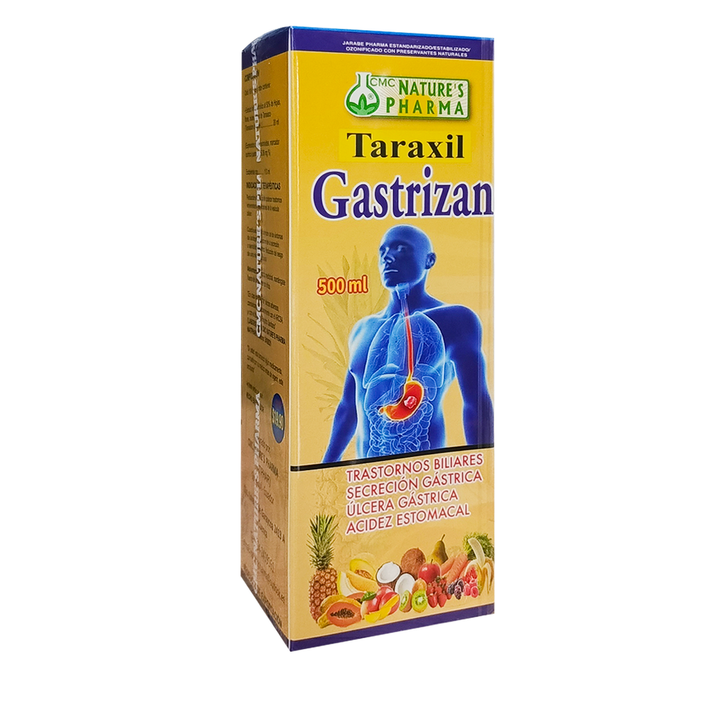 GASTRIZAN TARAXIL JARABE 500ML NATURES PHARMA
