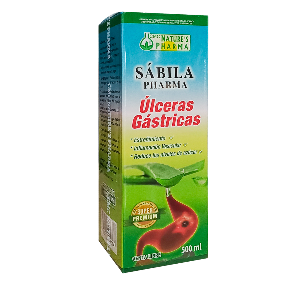 ULCERAS GASTRICAS JARABE 500ML NATURES PHARMA